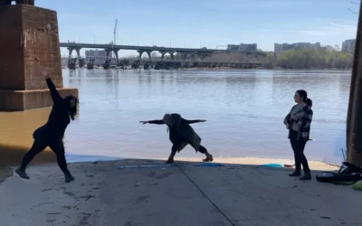 Andrea Beeman & Collaborators at Tredegar Street Boat Ramp — Richmond, VA