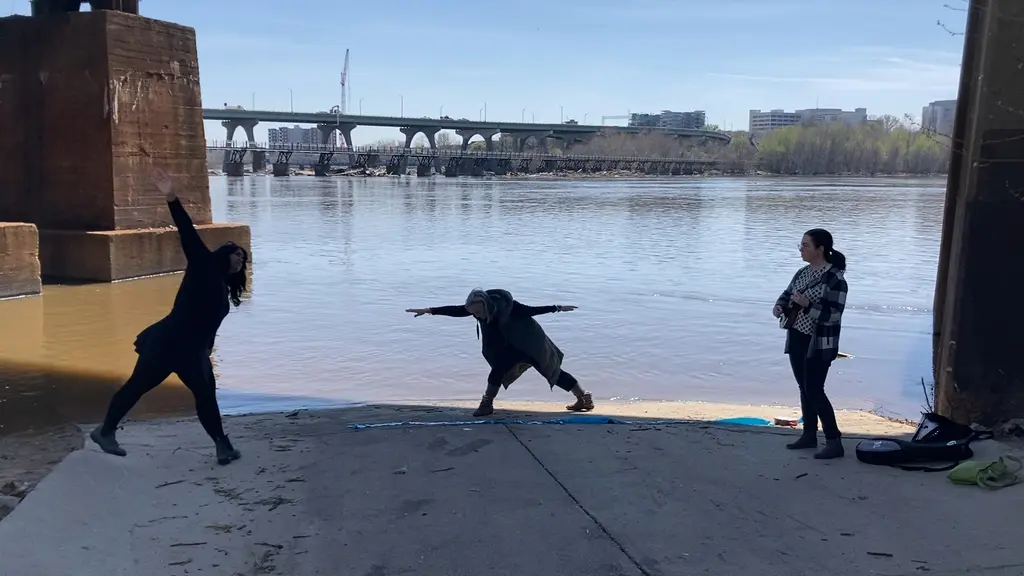 Andrea Beeman & Collaborators at Tredegar Street Boat Ramp — Richmond, VA
